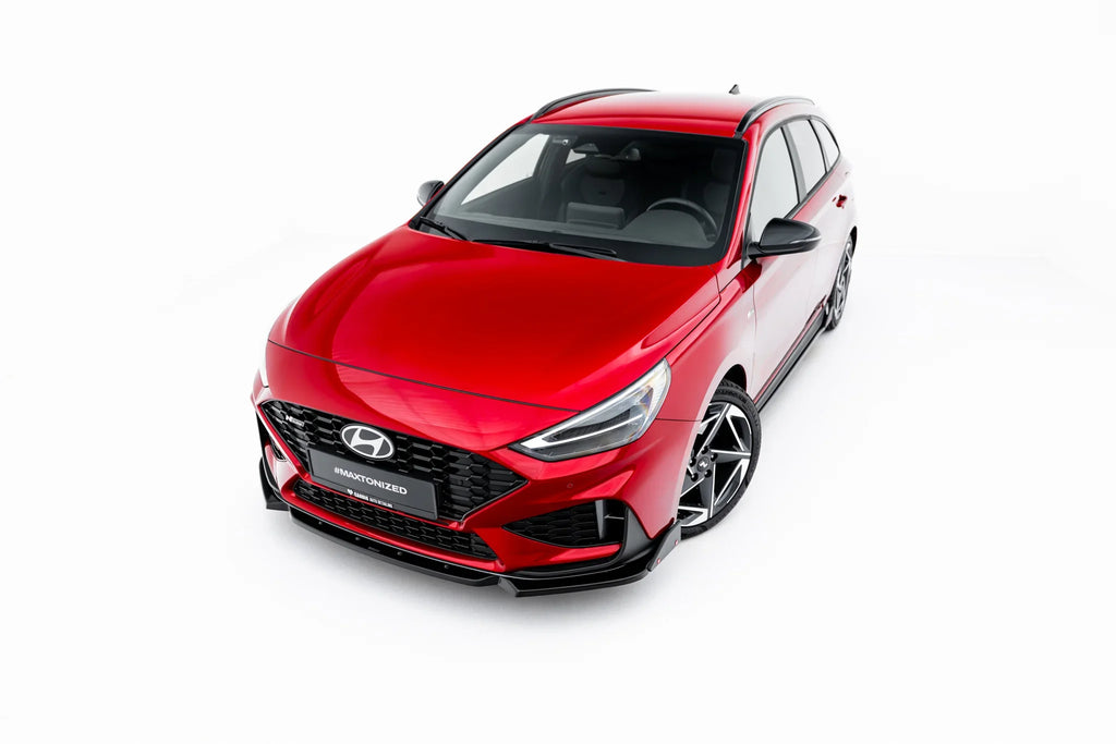 Splitter delantero V.1 + flaps para Hyundai I30 N-Line Wagon Mk3 Facelift