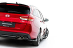 Splitters laterales traseros V.2 + flaps para Hyundai I30 N-Line Wagon Mk3 Facelift