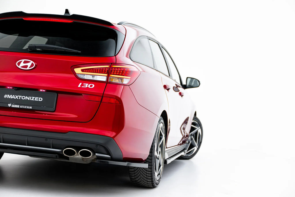 Splitters laterales traseros V.1 para Hyundai I30 N-Line Wagon Mk3 Facelift