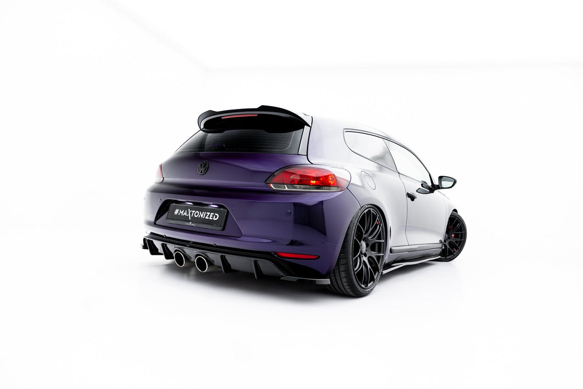 Difusor trasero V.2 para Volkswagen Scirocco Mk3 (R32 Exhaust)