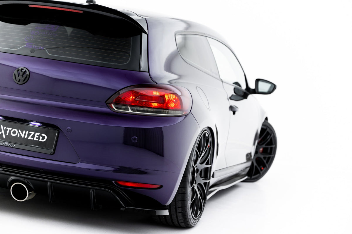 Difusor trasero V.2 para Volkswagen Scirocco Mk3 (R32 Exhaust)