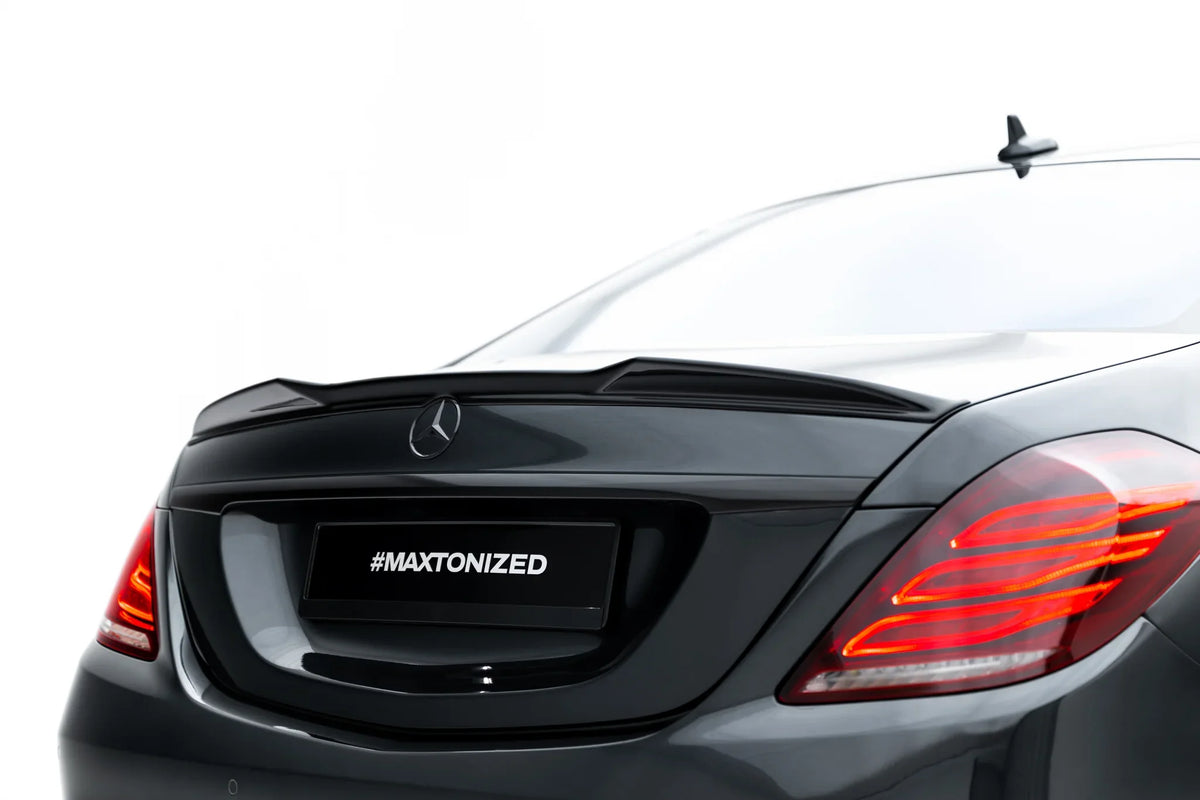 Extensión de alerón 3D para Mercedes-Benz S W222 / W222 Facelift