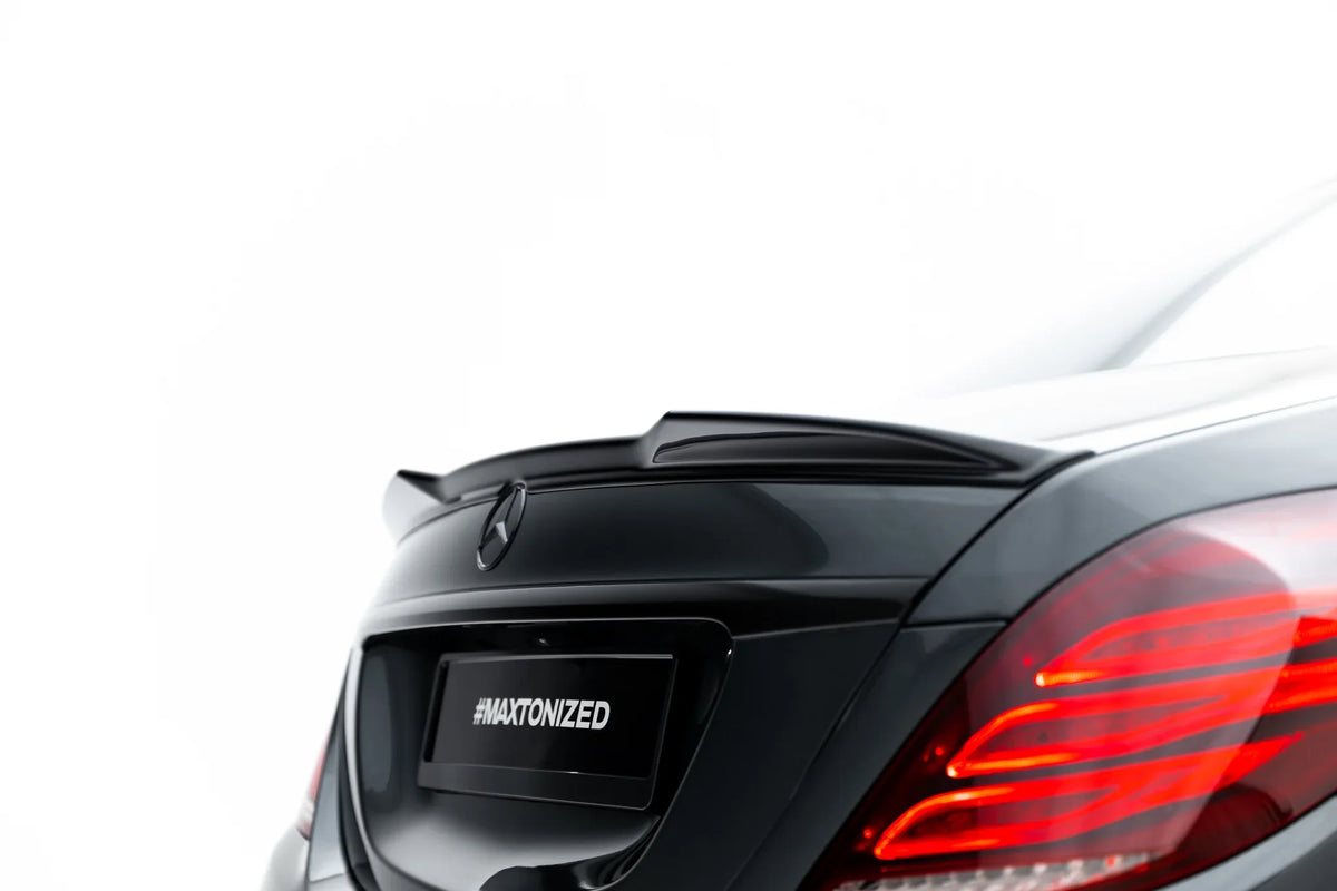 Extensión de alerón 3D para Mercedes-Benz S W222 / W222 Facelift