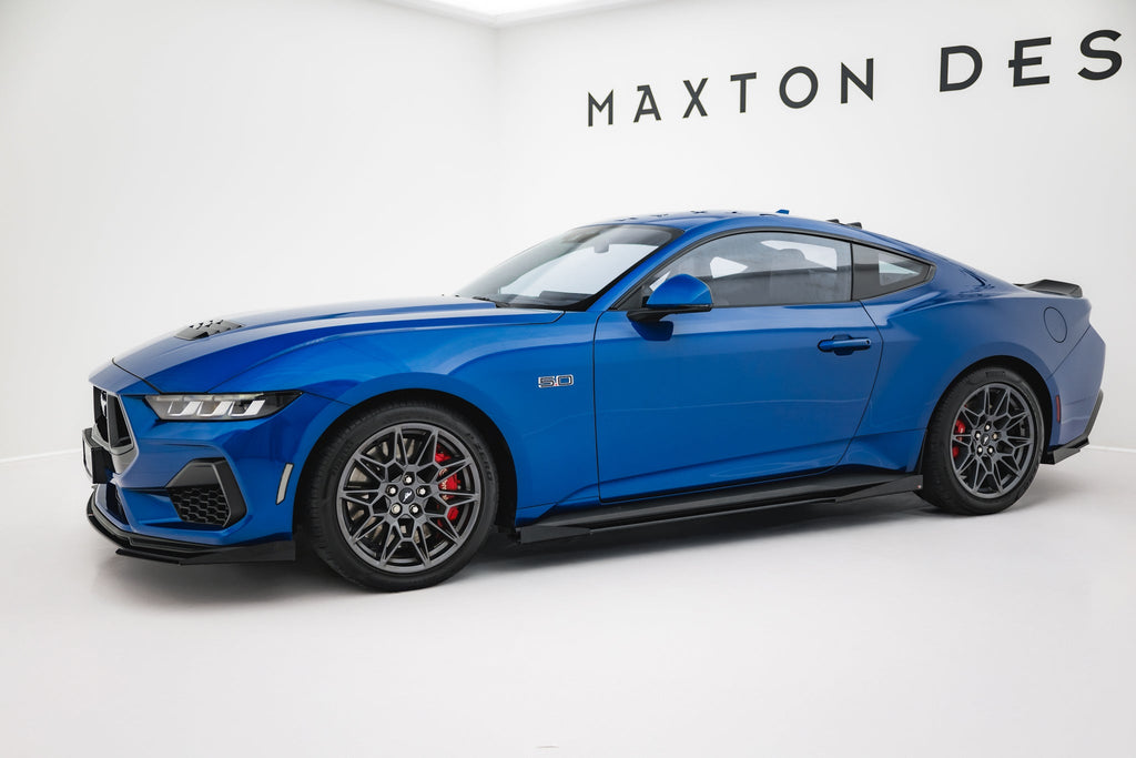 Difusores de taloneras Street Pro + flaps para Ford Mustang GT Mk7