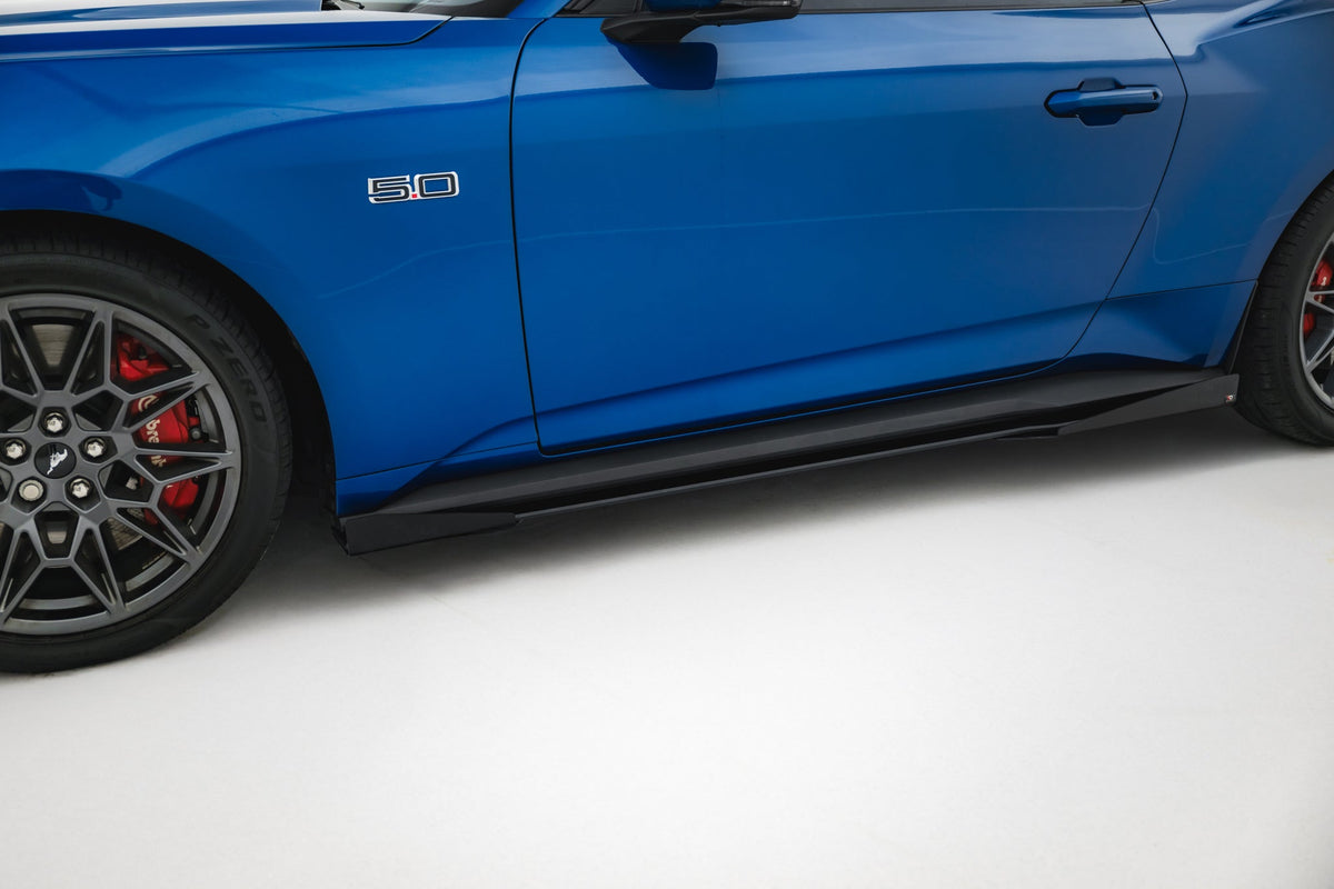 Difusores de taloneras Street Pro + flaps para Ford Mustang GT Mk7
