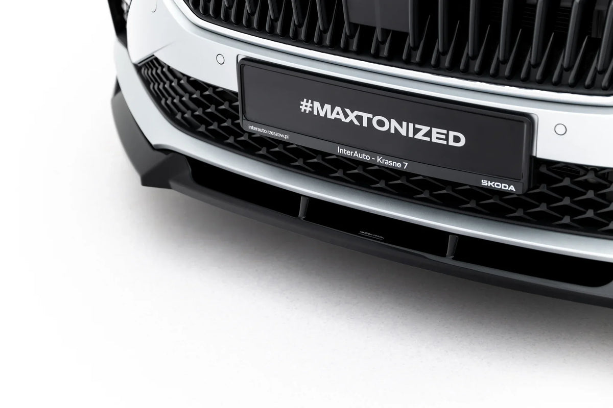 Splitter delantero para Skoda Scala Mk1 Facelift