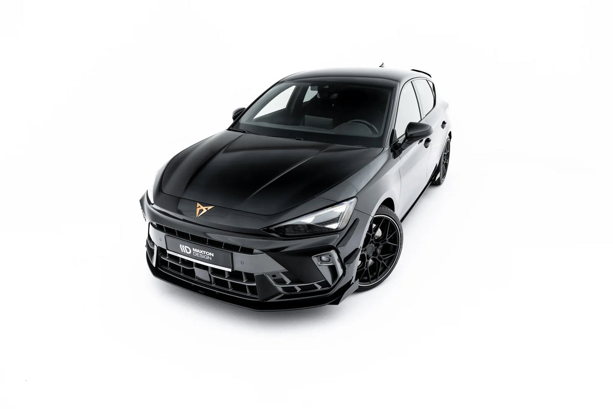 Splitter delantero Street Pro + flaps para Cupra Leon Hatchback Mk1 Facelift