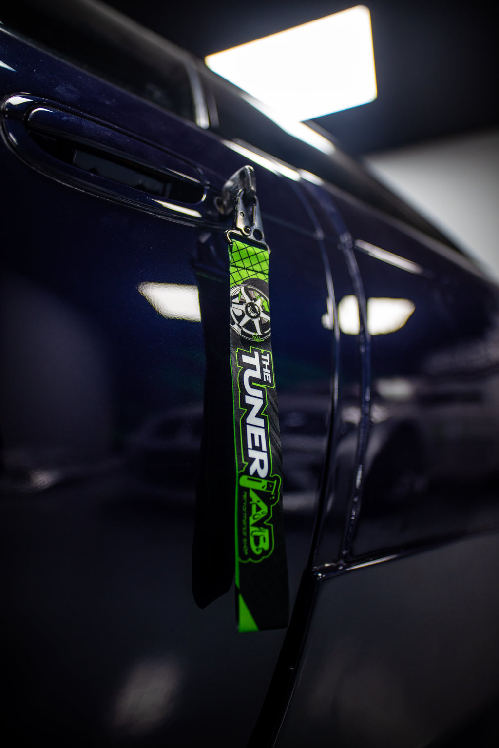 Green lanyard
