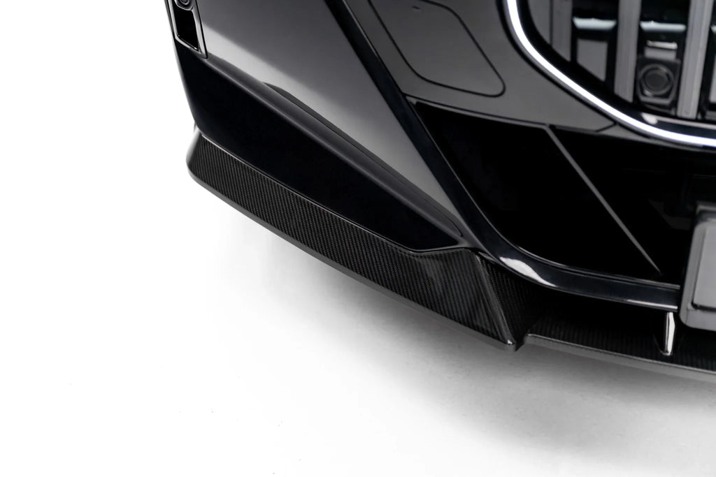 Splitter delantero de fibra de carbono prepreg para BMW 7 M-Pack / M760e / i7 M-Pack G70