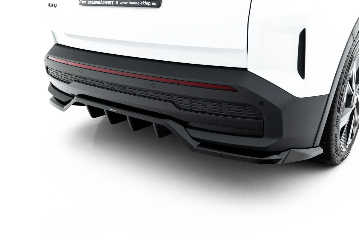 Splitter trasero (con barras verticales) para Skoda Elroq RS Mk1