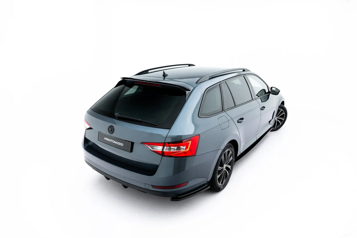 Extensión de alerón para Skoda Superb Combi Mk3 / Mk3 Facelift