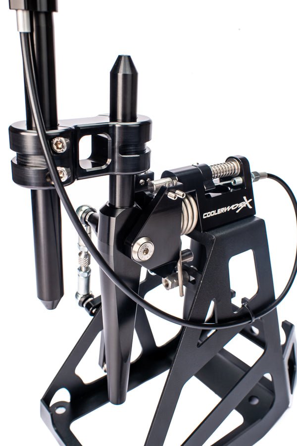 Coolerworx Short Shifter para Toyota Starlet Glanza P80 P90 Classic Pro Drop Rojo