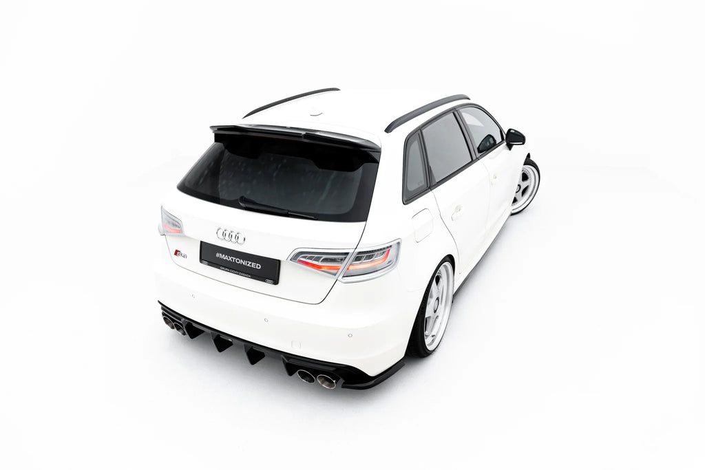 Extensión de alerón 3D para Audi S3 / A3 S-Line Sportback / Hatchback 8V