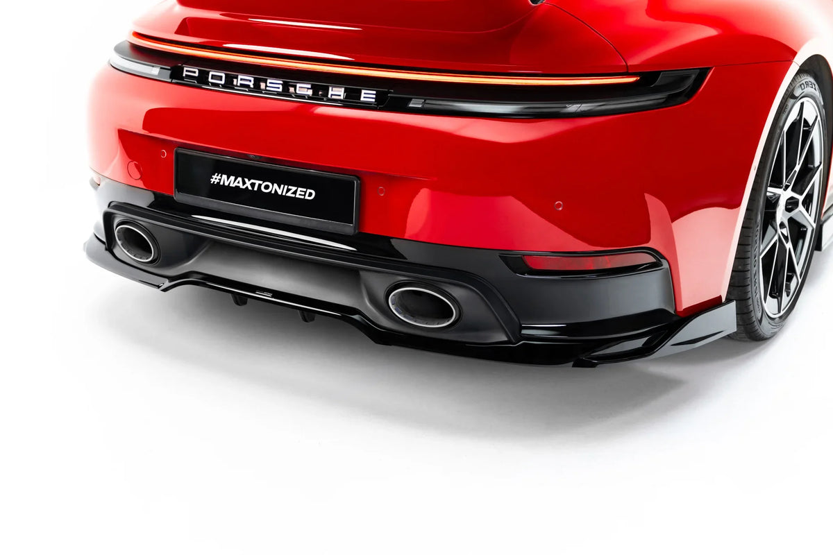 Splitter trasero (con barras verticales) para Porsche 911 Carrera Aero 992