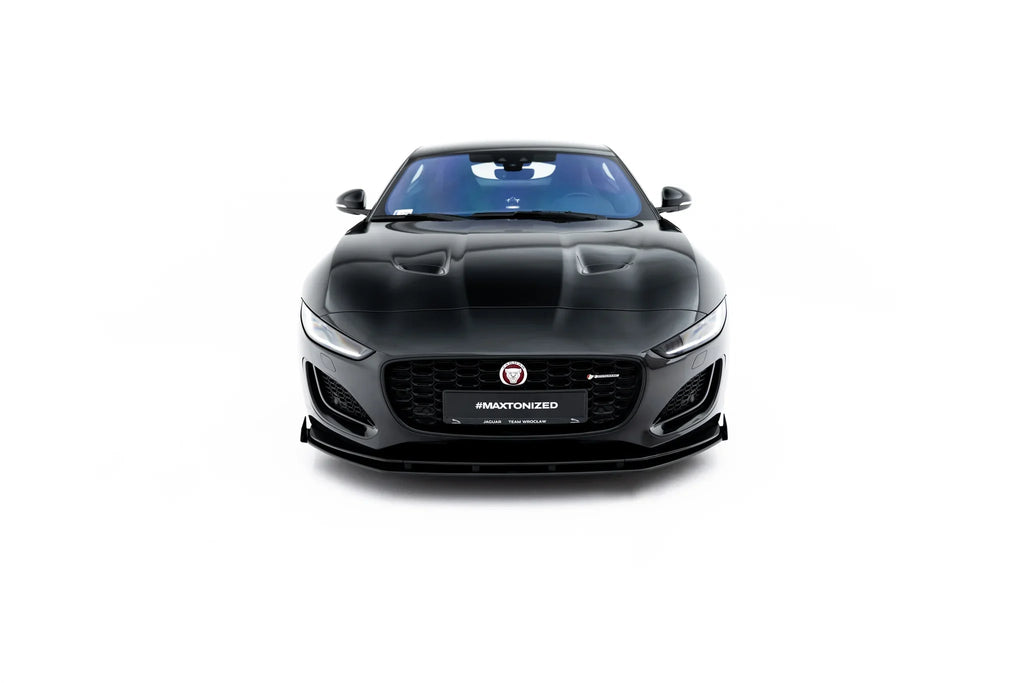 Splitter delantero Street Pro + flaps para Jaguar F-Type X152 Facelift 2