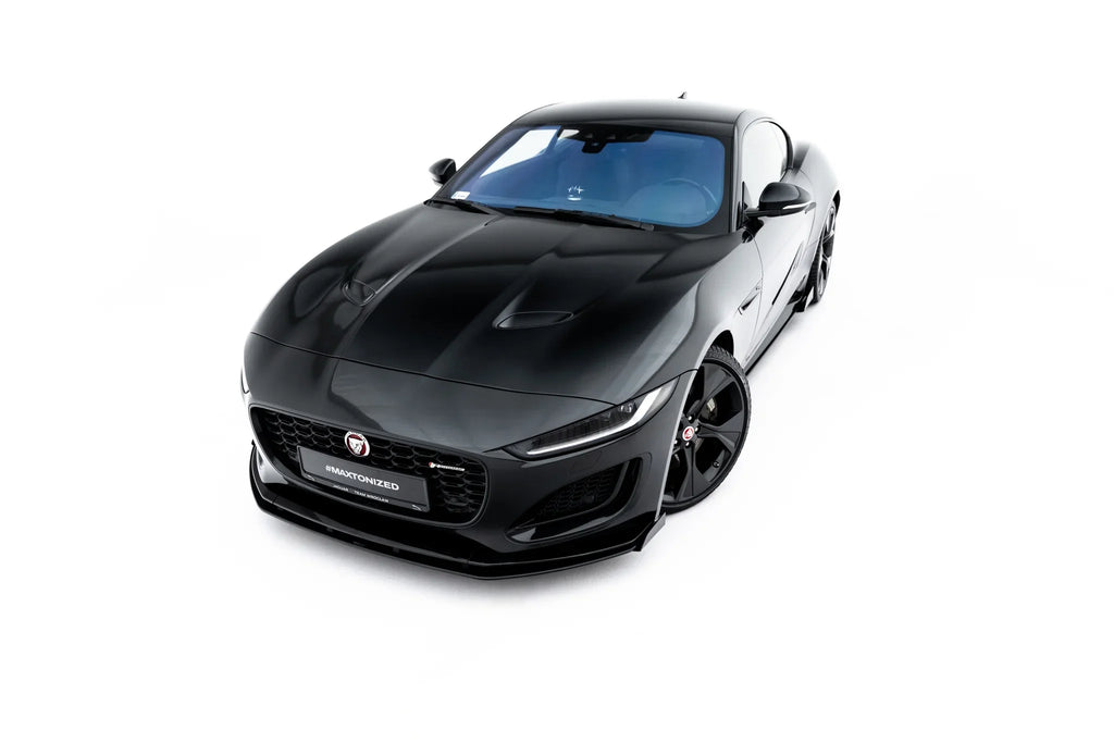 Splitter delantero Street Pro + flaps para Jaguar F-Type X152 Facelift 2