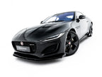 Splitter delantero Street Pro + flaps para Jaguar F-Type X152 Facelift 2