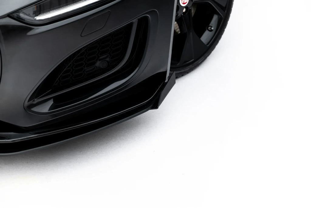 Splitter delantero Street Pro + flaps para Jaguar F-Type X152 Facelift 2