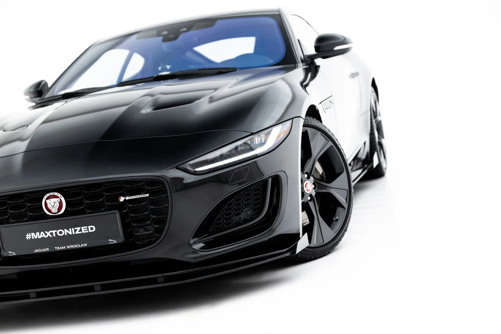 Splitter delantero Street Pro + flaps para Jaguar F-Type X152 Facelift 2