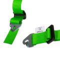 Arnés de 4 puntos DriftShop de 2" (5 cm), color gris, homologado para carretera (ECE)