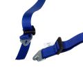 Arnés de 4 puntos DriftShop de 2" color azul Miami, homologado para carretera ECE