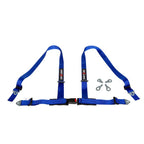 Arnés de 4 puntos DriftShop de 2" color azul Miami, homologado para carretera ECE