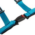 Arnés de 4 puntos DriftShop de 2" color azul Miami, homologado para carretera ECE