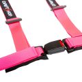 Arnés de 4 puntos DriftShop de 2" rosa, homologado para carretera (ECE)
