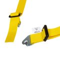 Arnés de 4 puntos DriftShop de 2" amarillo, homologado para carretera ECE