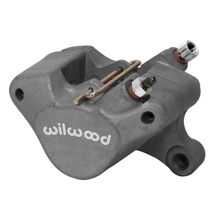 Pinza de freno Wilwood 120-3842 Dynalite Single IIIA de montaje universal con orejetas, 2 pistones