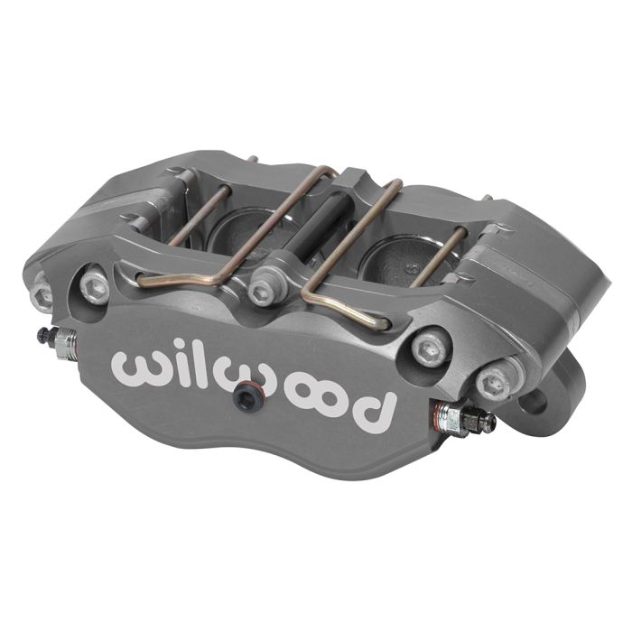 Wilwood 120-9693 Dynapro Universal Nut Mount 4 Piston Brake Caliper, Silver.