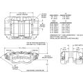 Wilwood 120-9993 Dynapro Narrow 4-Piston Universal Radial Brake Caliper