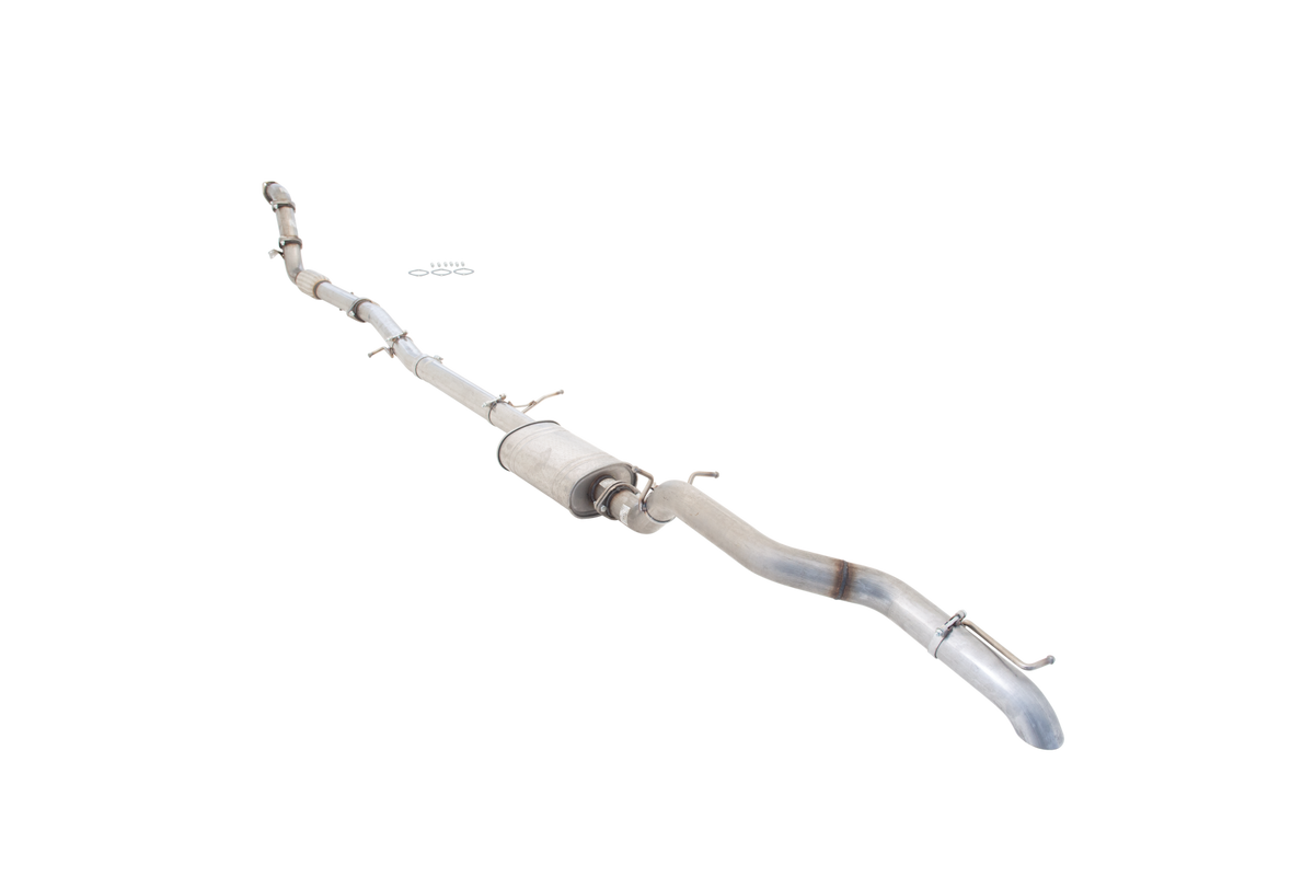 Sistema de escape XForce para Ford Ranger 2011-2016 PX TD 3,2L acero inoxidable