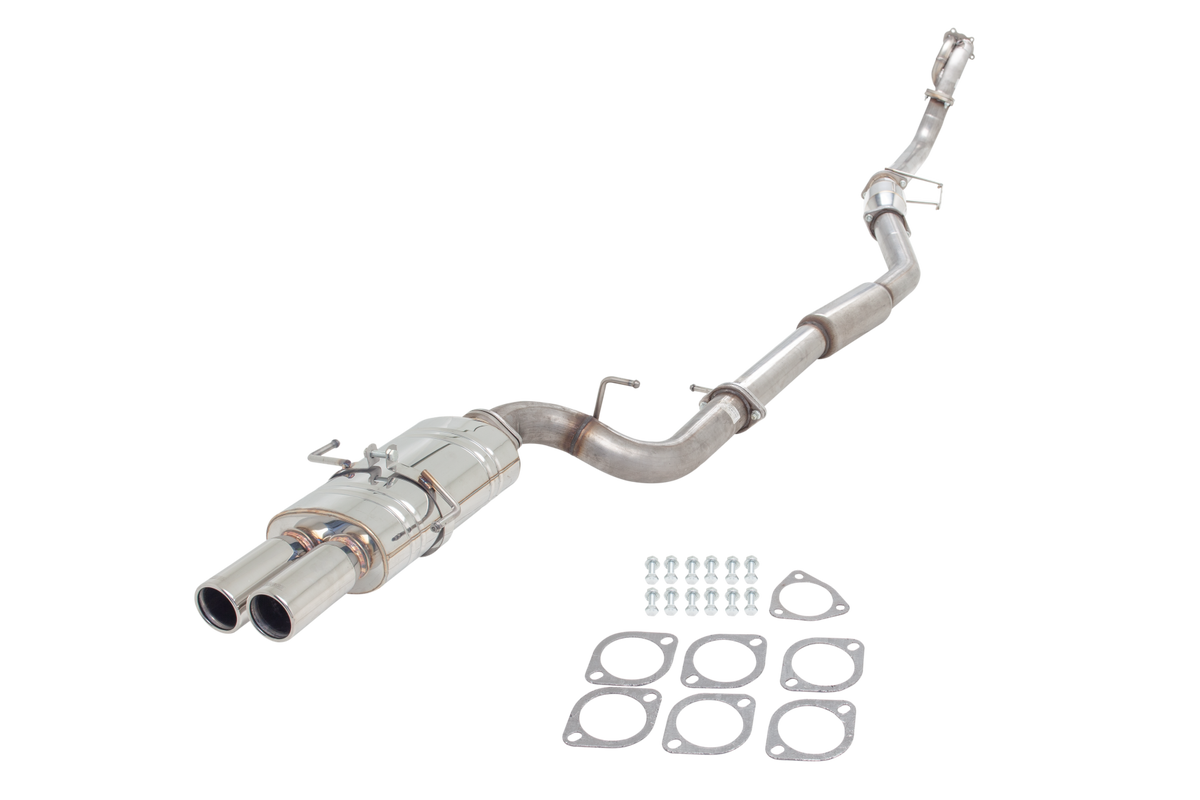 Sistema de escape XForce para Nissan 200SX 1994-1998 S14 de acero inoxidable