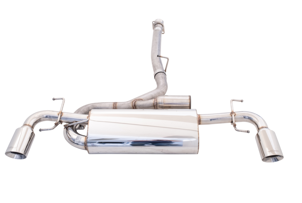 Sistema de escape XForce para Mazda RX8 2008-2012 Serie II de acero inoxidable
