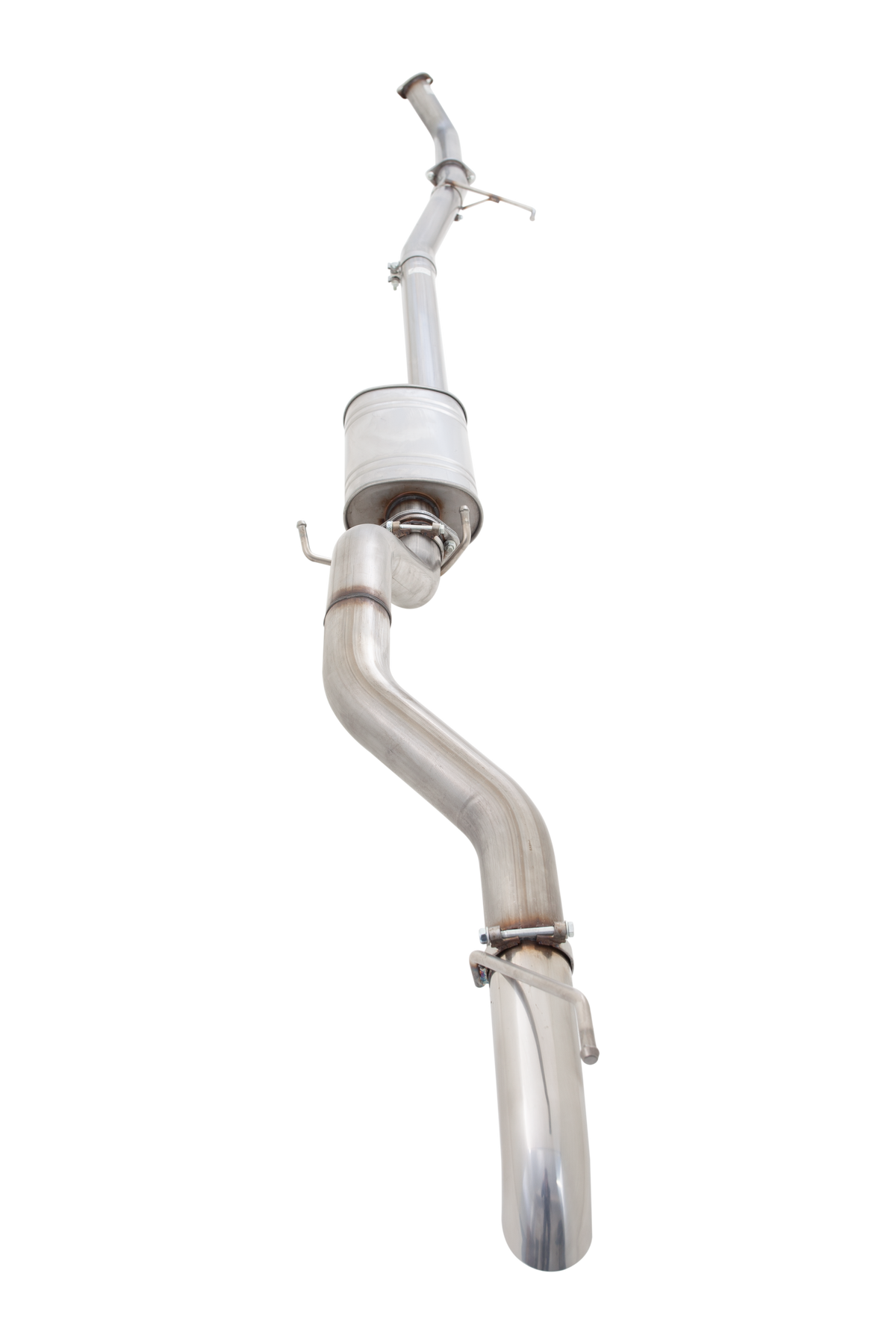 Sistema de escape XForce para Toyota Hilux 2015- 2.8L Turbo Diésel acero inoxidable