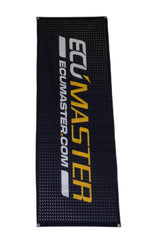 Bandera 70 cm x 200 cm negra Ecumaster