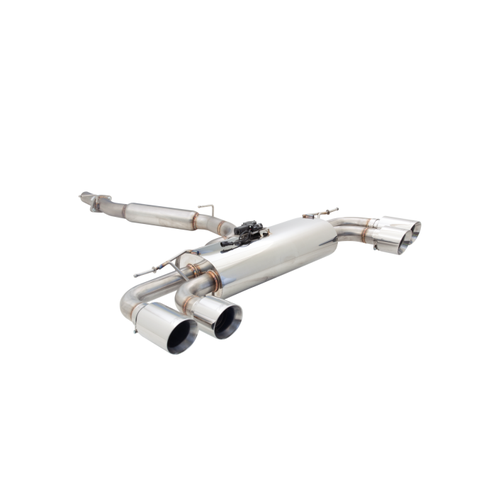 XForce Varex Muffler Exhaust System for 2013-2020 Audi S3 8V HATCH Stainless Steel