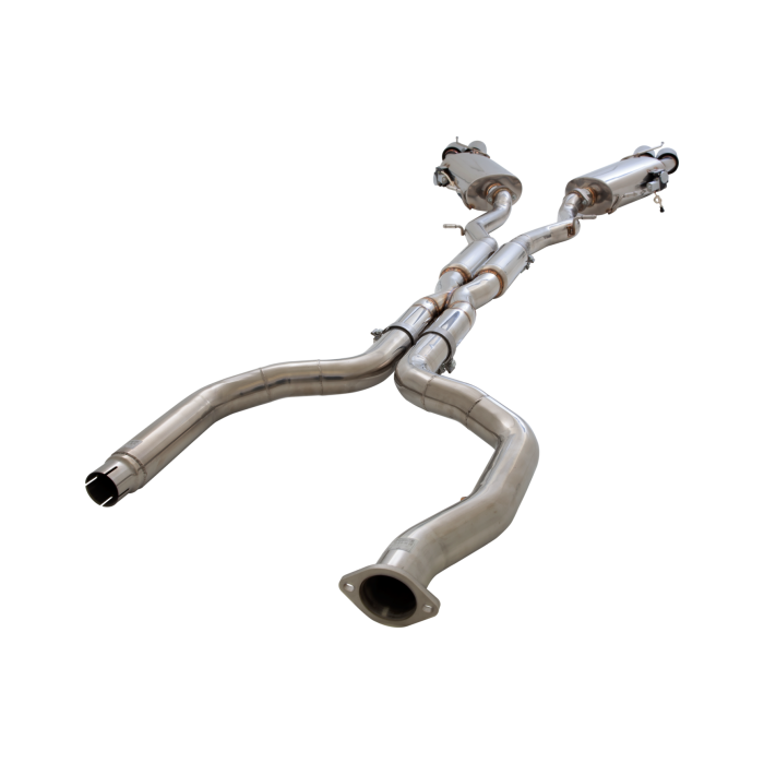 XForce Exhaust System with Varex Muffler for 2016- Chevrolet Camaro SS GEN 6 Stainless Steel