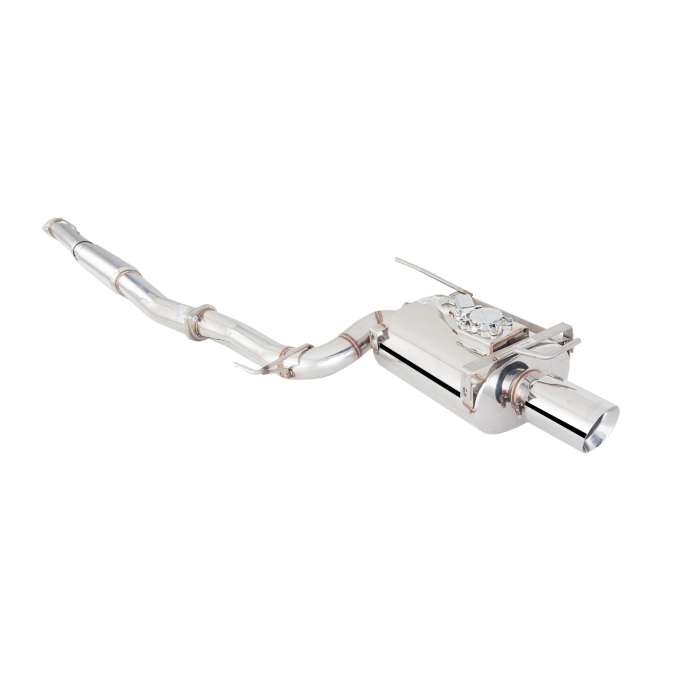 XForce Varex Muffler Exhaust System for 2001-2007 Mitsubishi Lancer EVO 7 8 9 Stainless Steel
