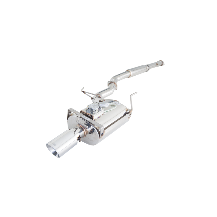 XForce Varex Muffler Exhaust System for 2001-2007 Mitsubishi Lancer EVO 7 8 9 Stainless Steel