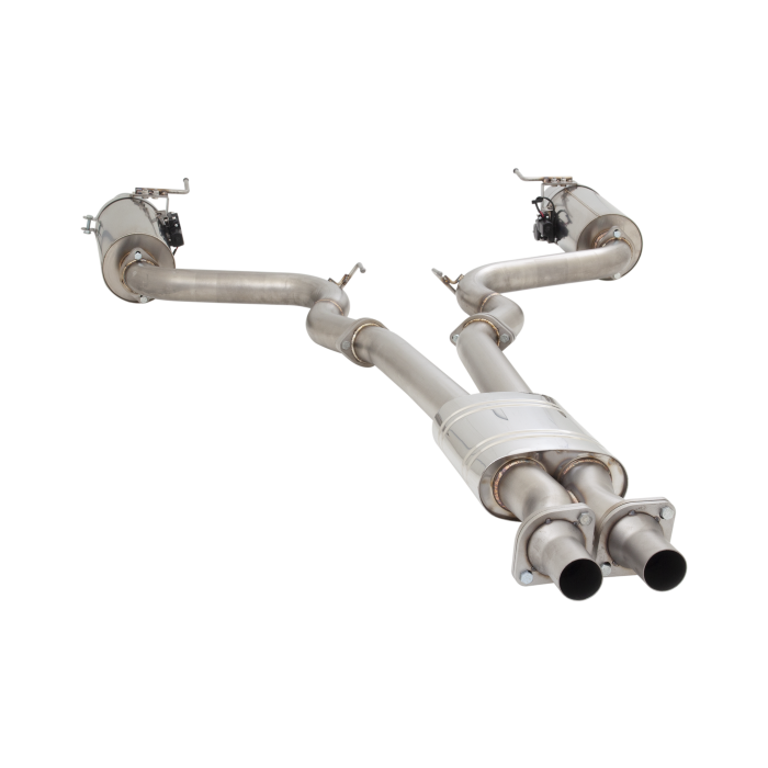 XForce exhaust system with Varex muffler for 2015-2017 Ford Mustang GT Fastback 5.0L Stainless Steel