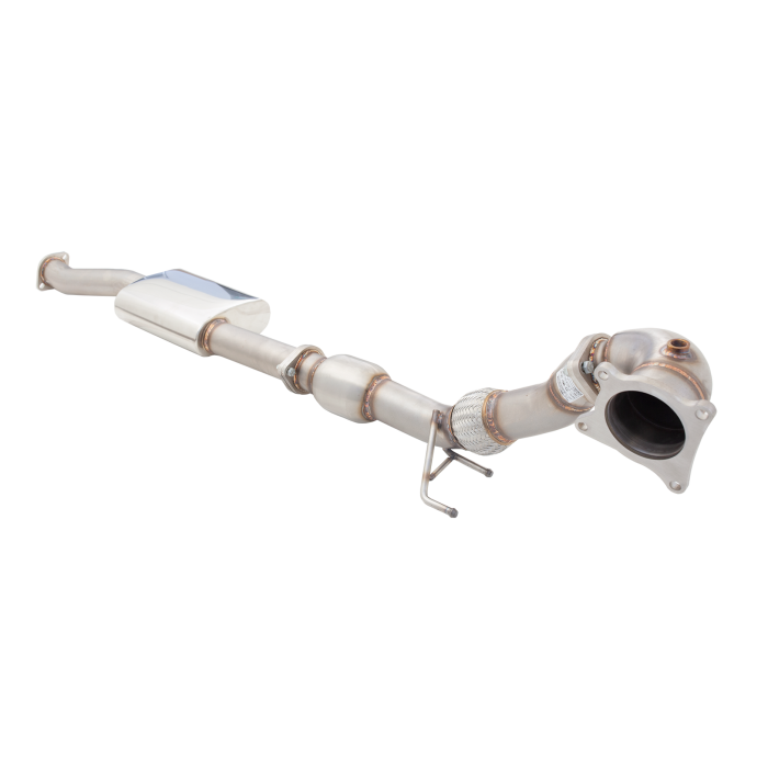 100 CPSI High Flow Catalytic Converter Downpipe for 2010-2012 Volkswagen Golf R MK6