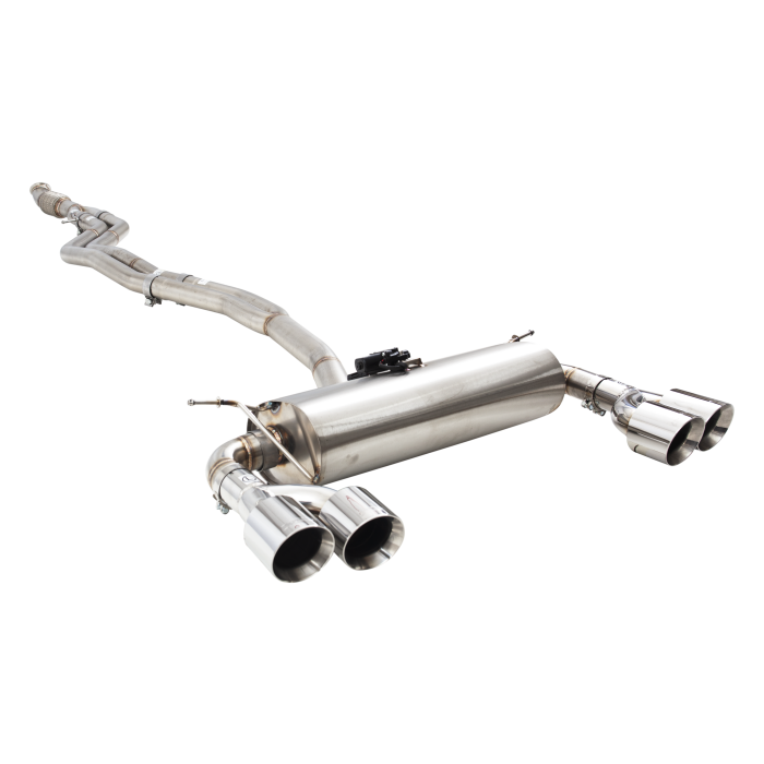 XForce Exhaust System with Varex Muffler for BMW M2 2015-2021 F87 Stainless Steel