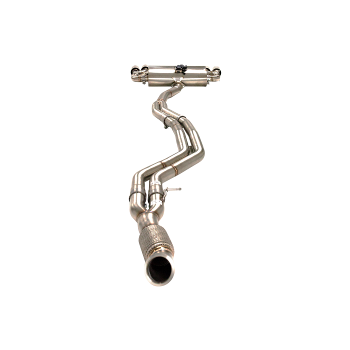 XForce Exhaust System with Varex Muffler for BMW M2 2015-2021 F87 Stainless Steel