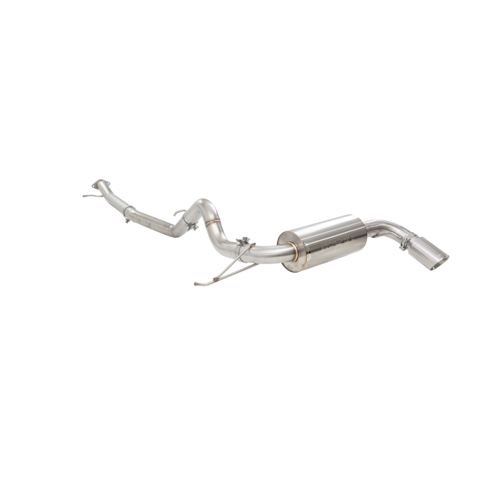 XForce exhaust system with Varex muffler for 2021 Ford BRONCO - stainless steel