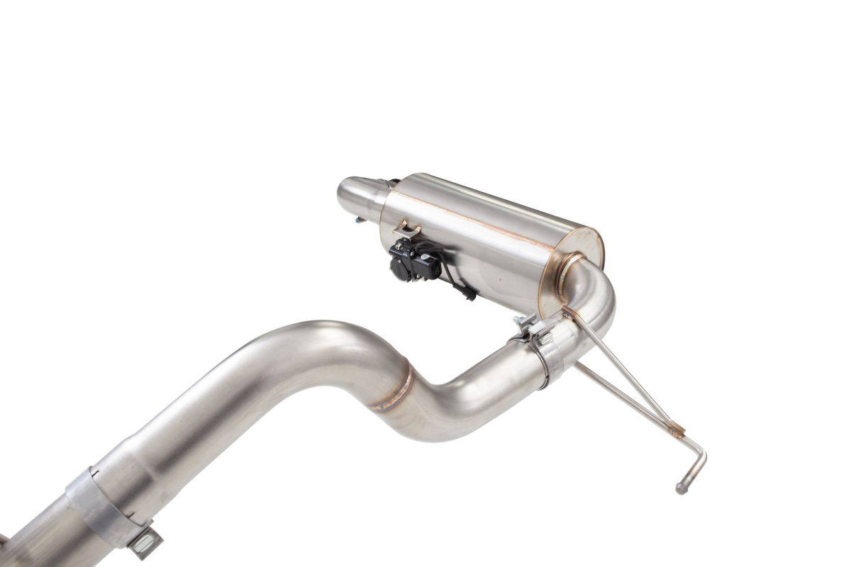 Sistema de escape XForce con silenciador Varex para Ford BRONCO 2021- acero inoxidable
