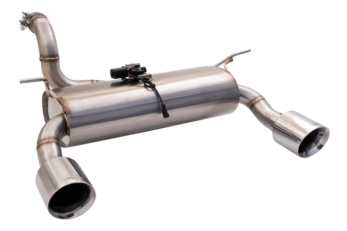 Sistema de escape XForce con silenciador Varex para Jeep Wrangler 2018- JL ERB 3.6L V6