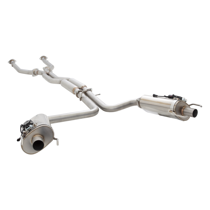 XForce Varex Muffler Exhaust System for 2007-2014 Lexus IS F Stainless Steel