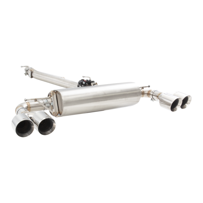 XForce 3" Cat-Back Exhaust System with Varex 304 Stainless Steel Muffler for VW Golf R MK8 2021+